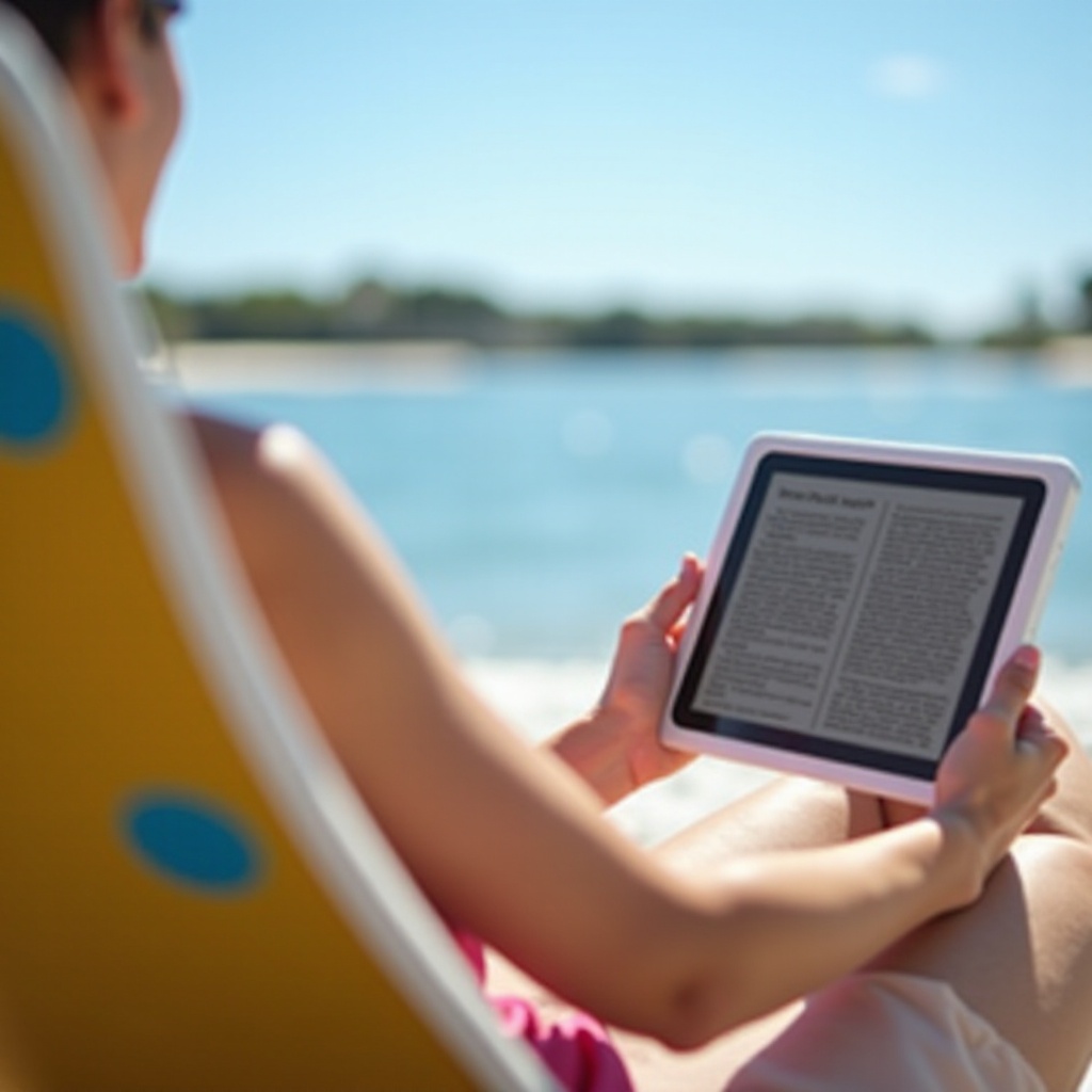 nejlepší tablet pro čtení na slunci