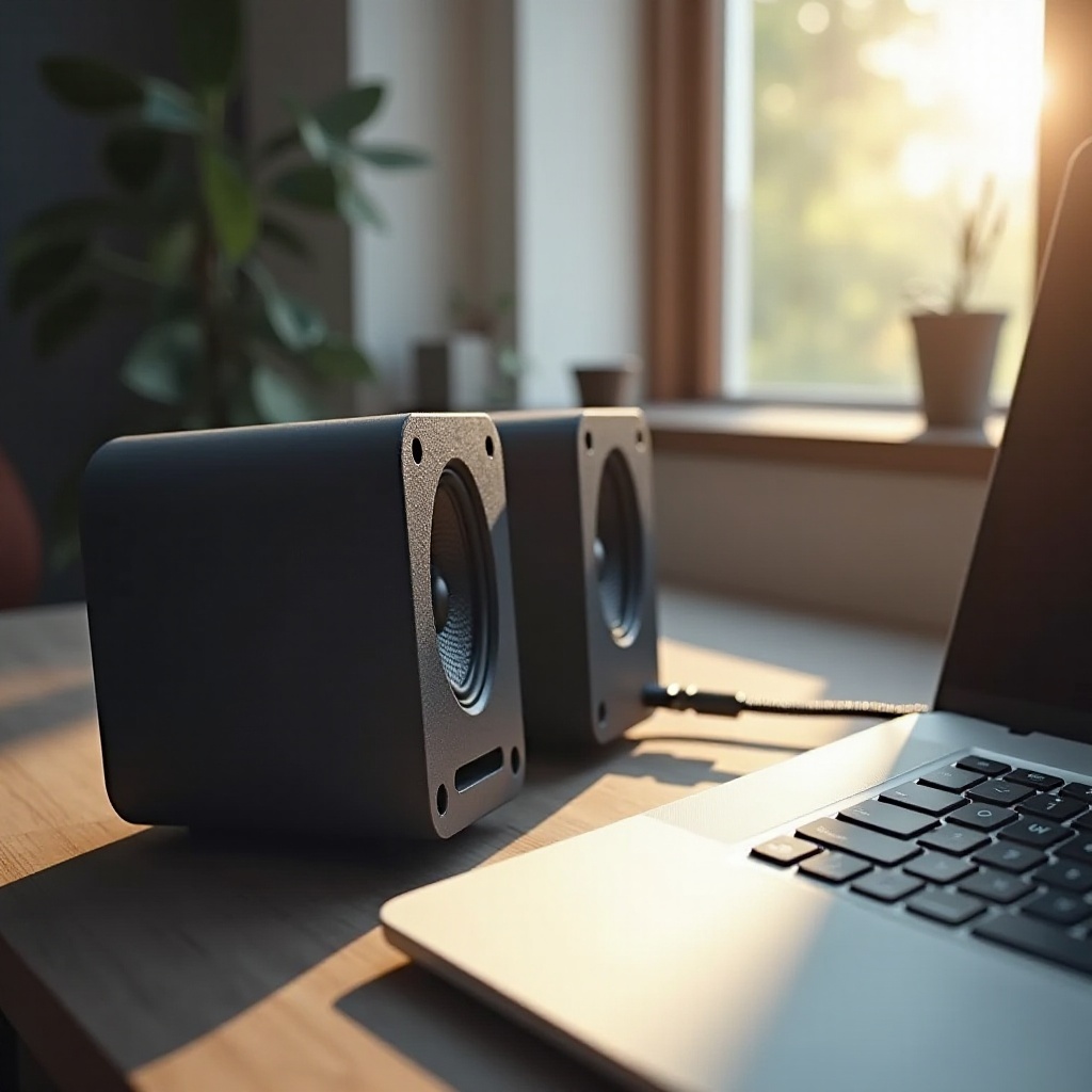 مكبرات صوت الكمبيوتر بصوت عالٍ