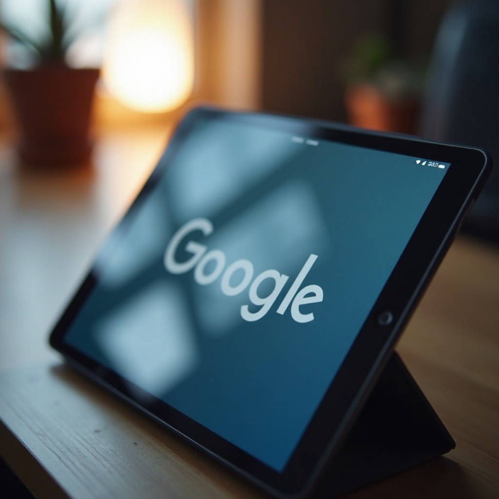 cómo cambiar el fondo de google en ipad