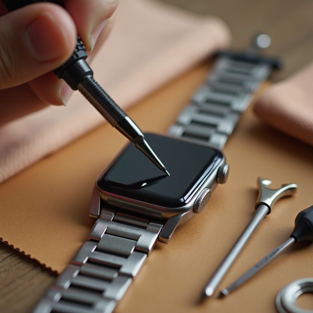 cómo quitar la funda del reloj inteligente