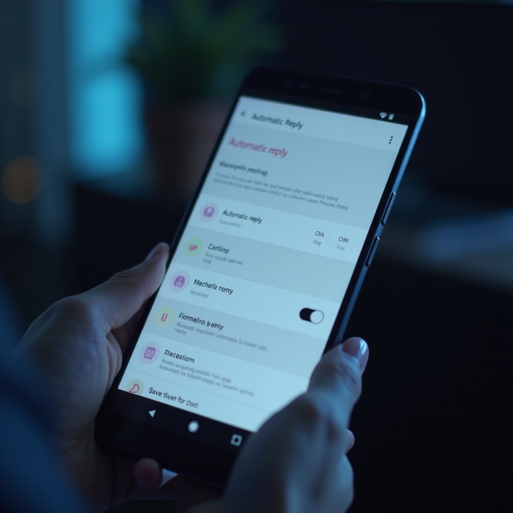 automatická odpověď na textové zprávy v Androidu