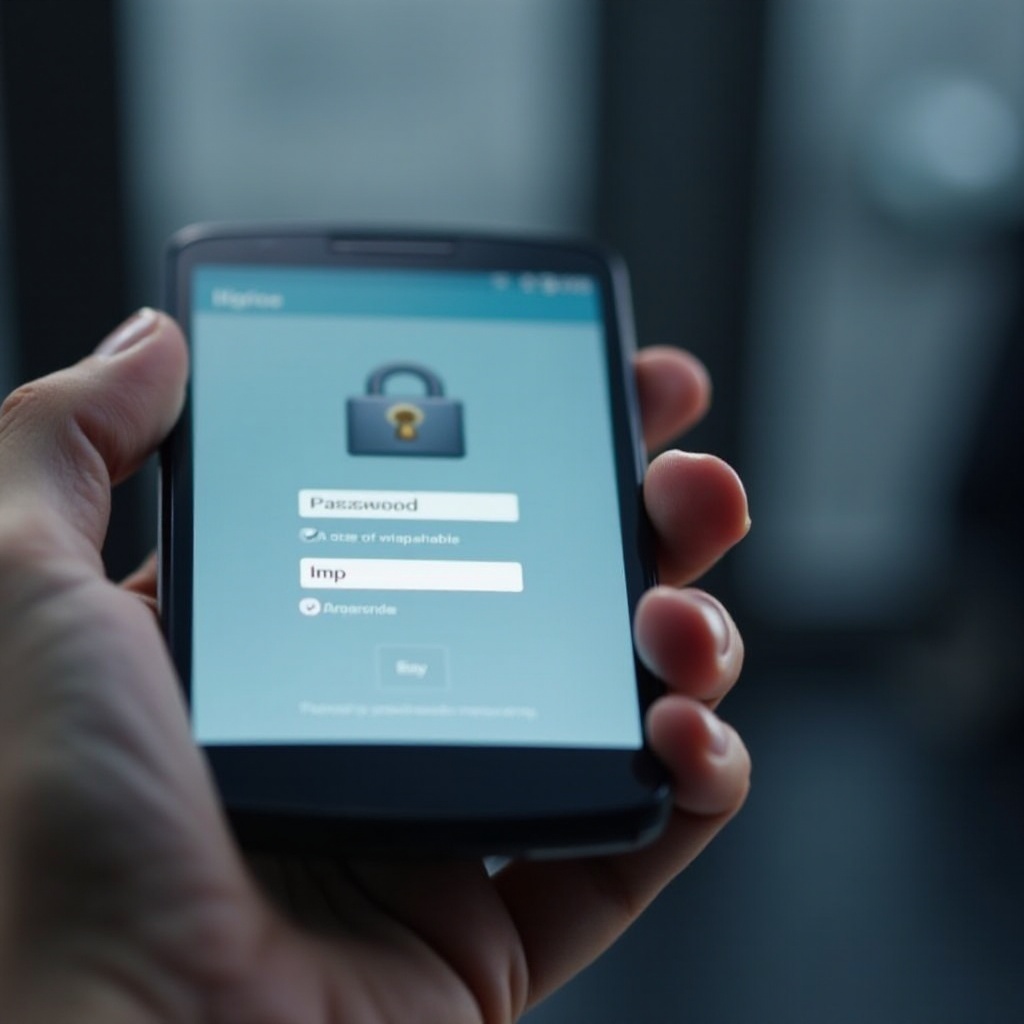 kung paano itakda ang password sa mga app ng android