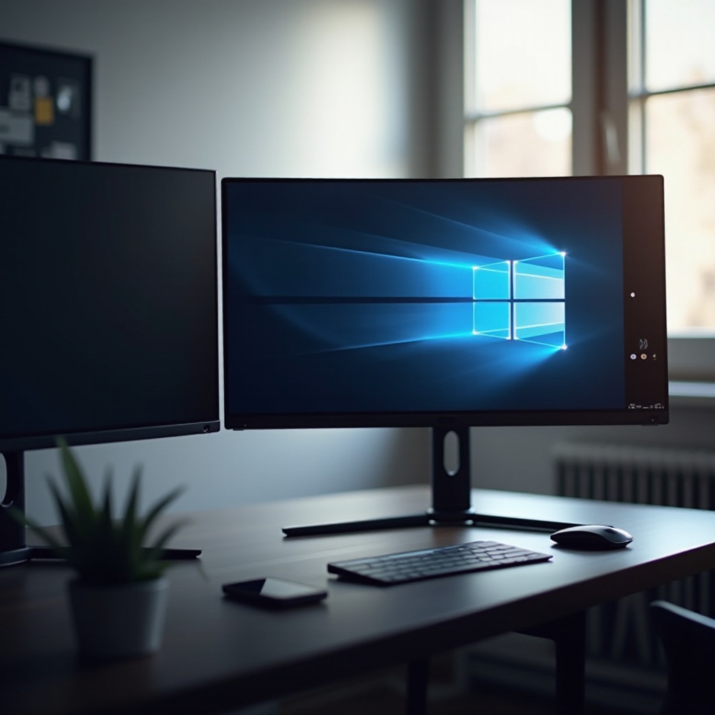 magkakaibang resolusyon ng dalawang monitor