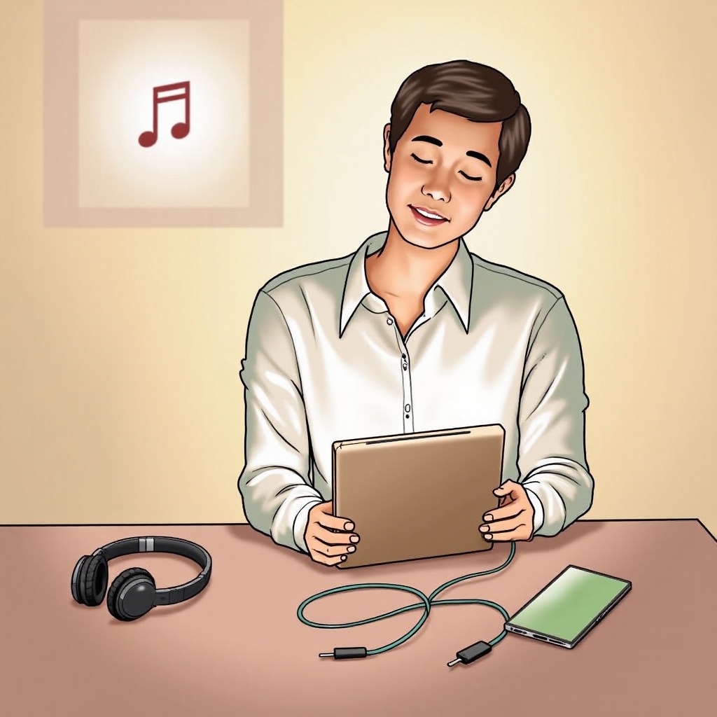 ¿Cómo pones música en un iPad?