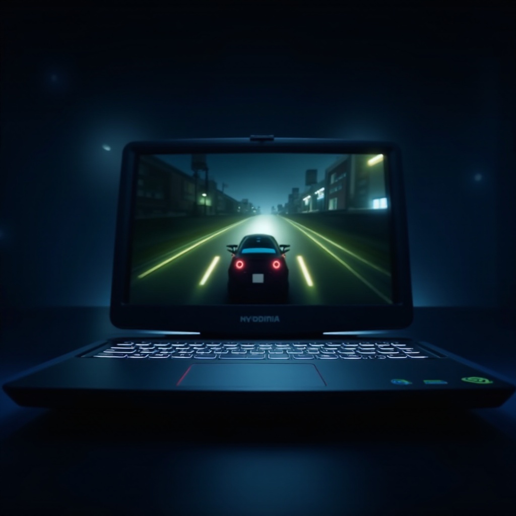 حاسوب محمول مخصص للألعاب ببطاقة رسومات نفيديا