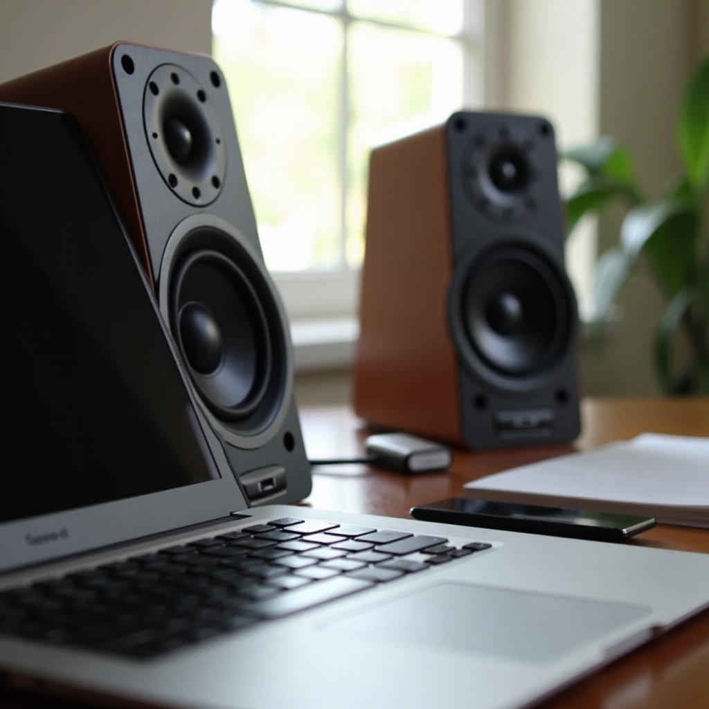 panlabas na mga speaker para sa MacBook Air