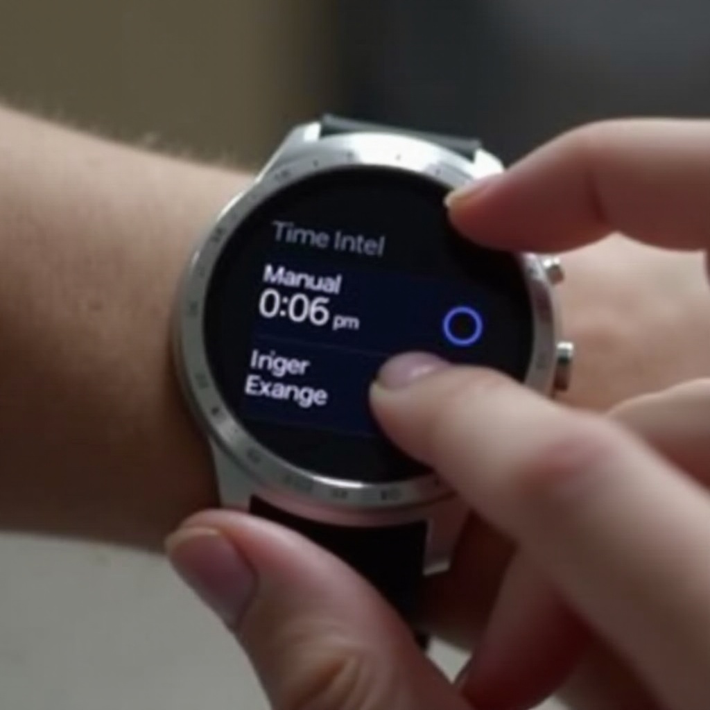 kung paano itakda ang oras sa Samsung smart watch