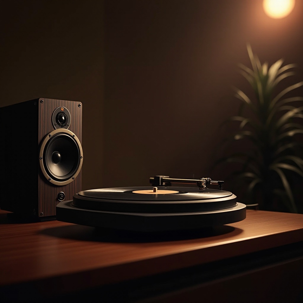 altavoces para conectar al tocadiscos