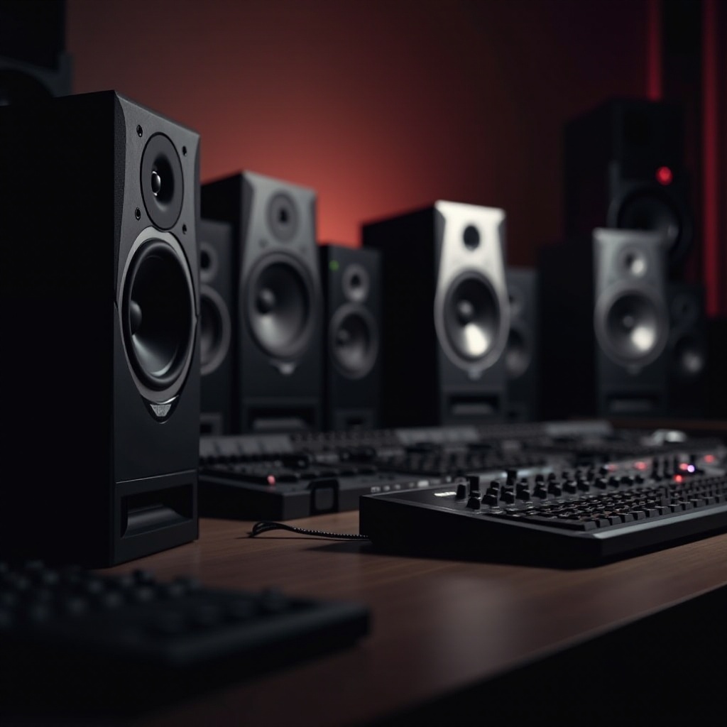 studiové monitory vs regálové reproduktory