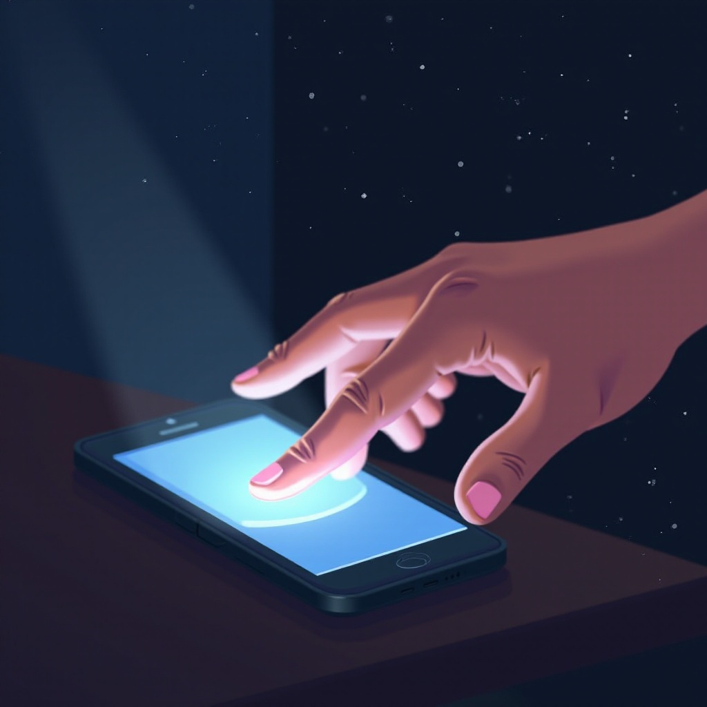 cómo apagar la linterna en el teléfono inteligente