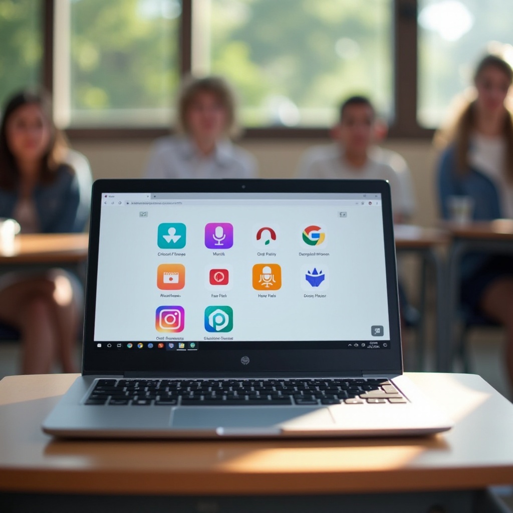 jak nahrávat na školním chromebooku