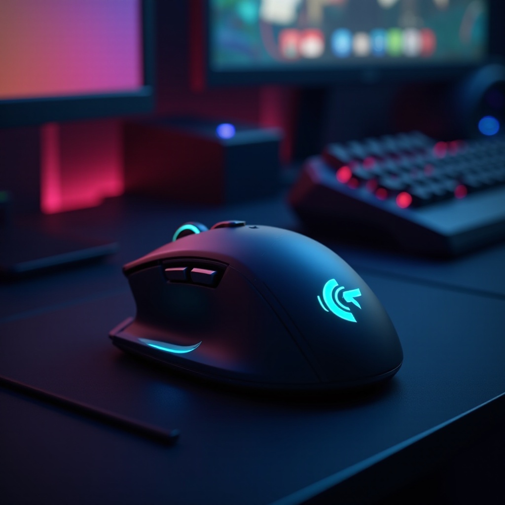 gaming mouse na may pahingahan para sa kalingkingan