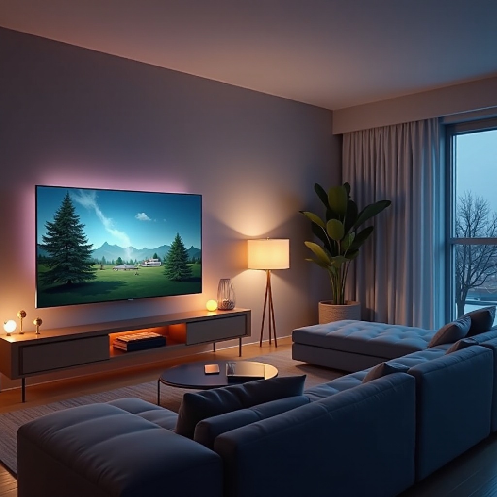distancia de visualización para un televisor de 55 pulgadas
