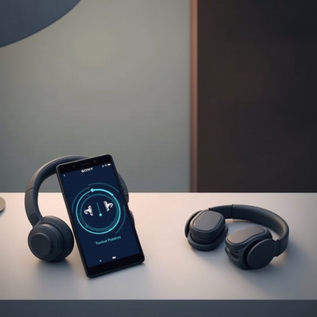 emparejando auriculares inalámbricos sony