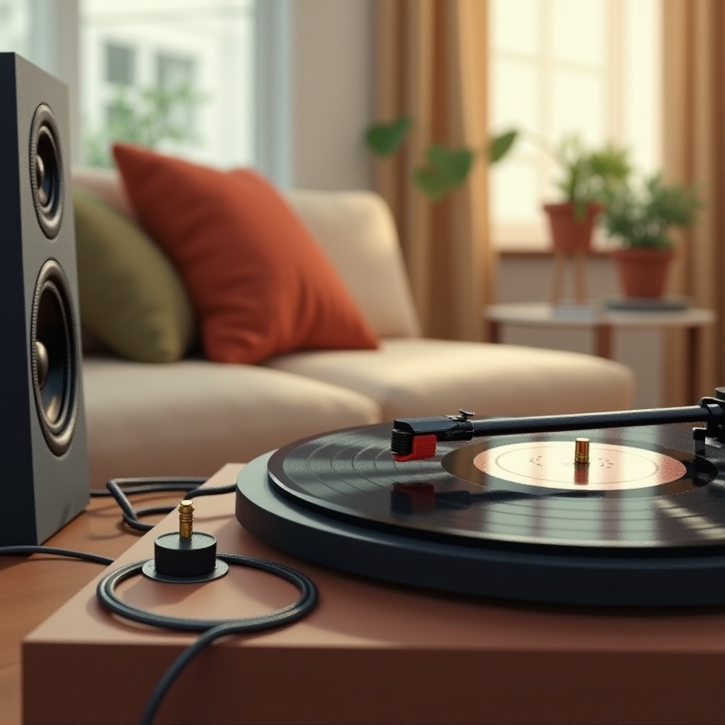 mga speaker para ikonekta sa record player