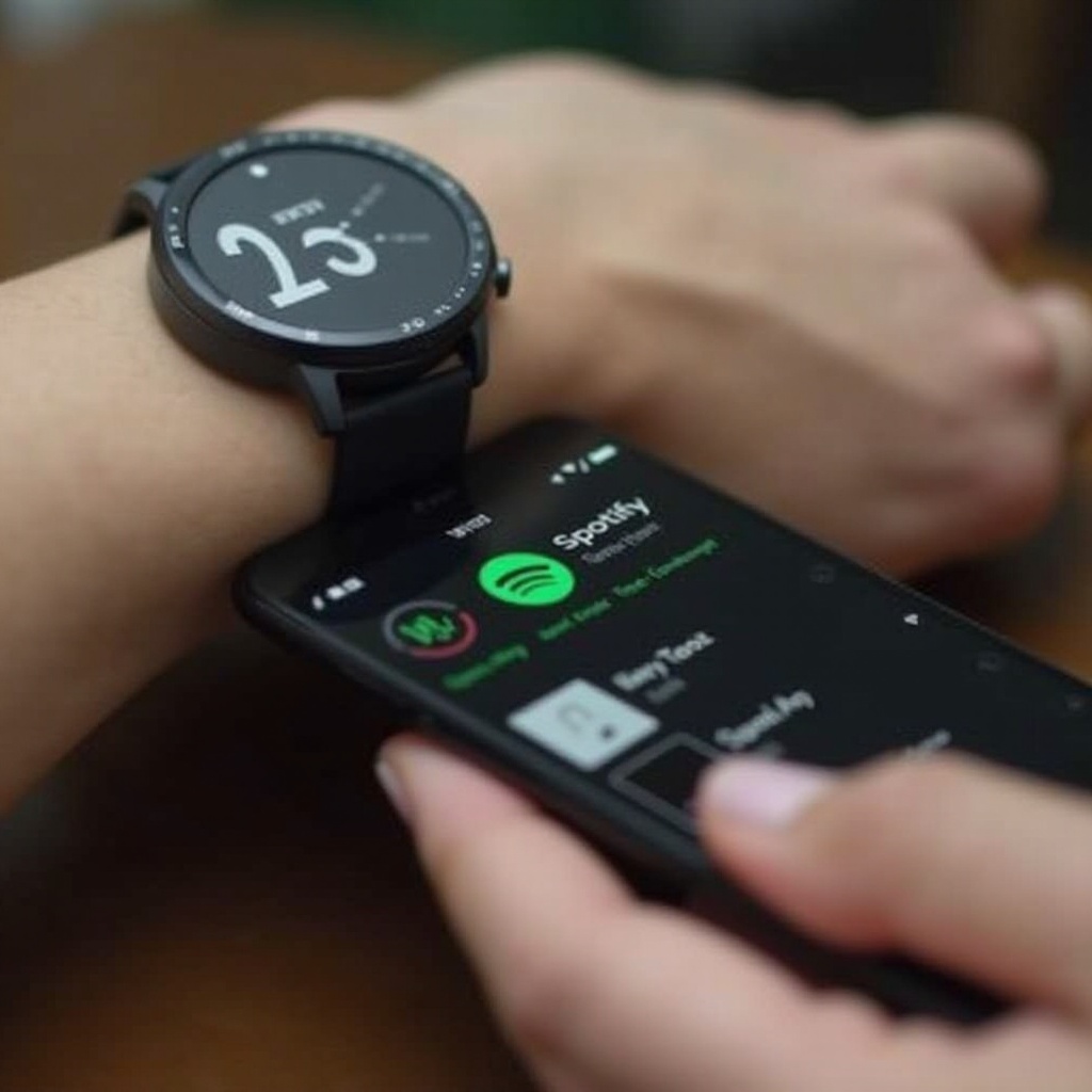 kung paano ikonekta ang spotify sa smart watch