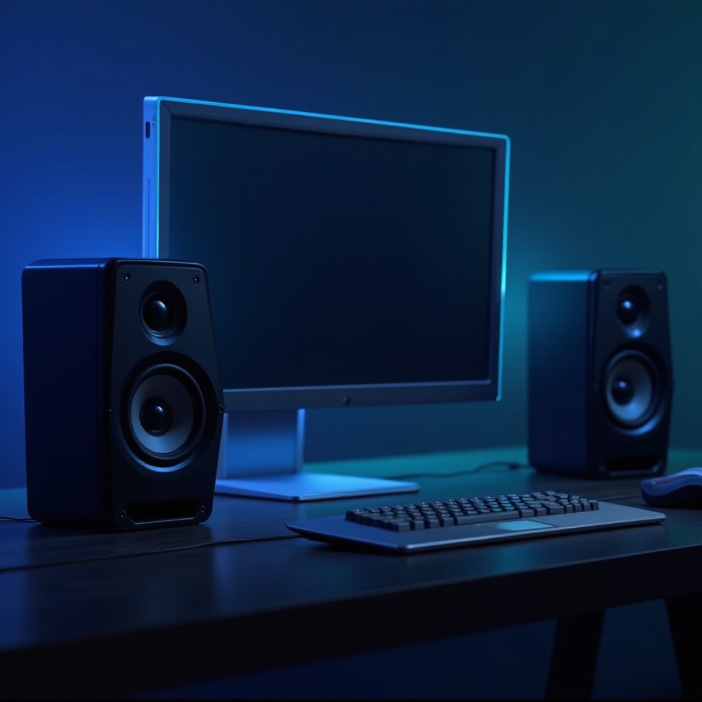 altavoces de PC ruidosos