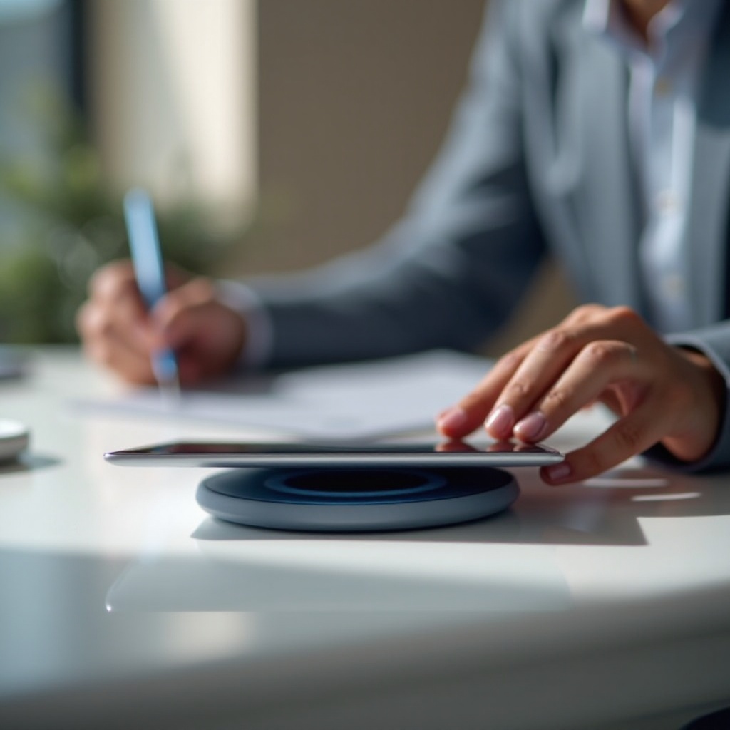 které tablety samsung mají bezdrátové nabíjení